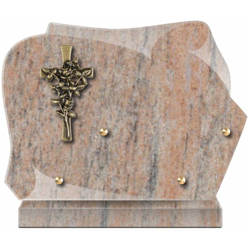 Handmade Granite Memorial Plaque