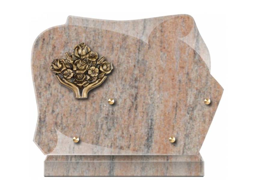 Handmade Granite Memorial Plaque