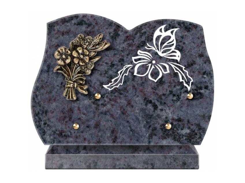 Handmade Granite Memorial Plaque