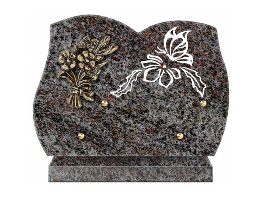 Handmade Granite Memorial Plaque