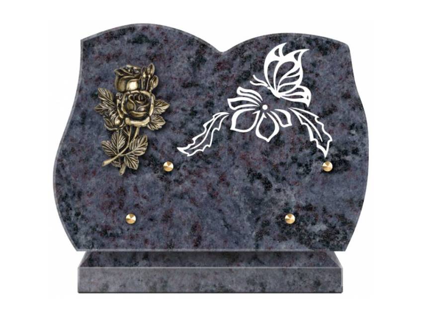 Handmade Granite Memorial Plaque