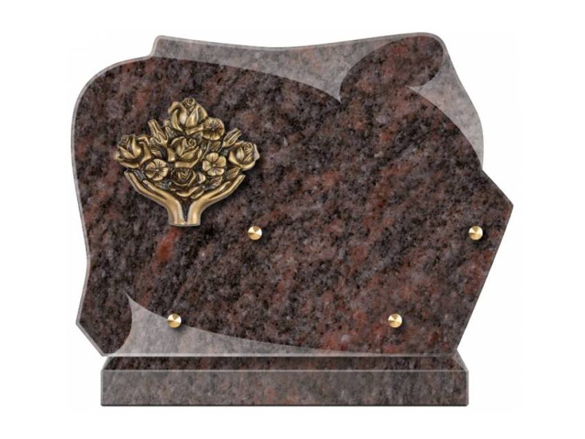 Handmade Granite Memorial Plaque