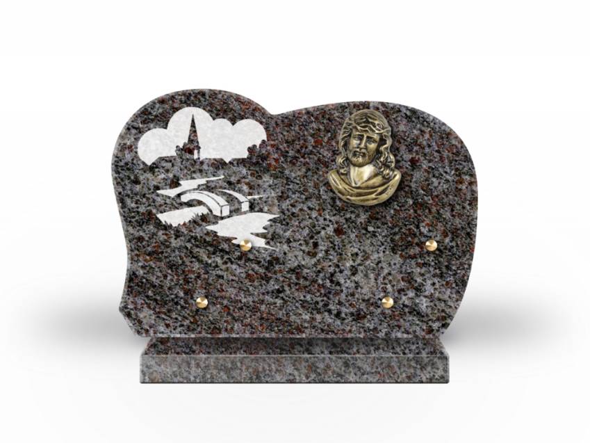 Handmade Granite Memorial Plaque