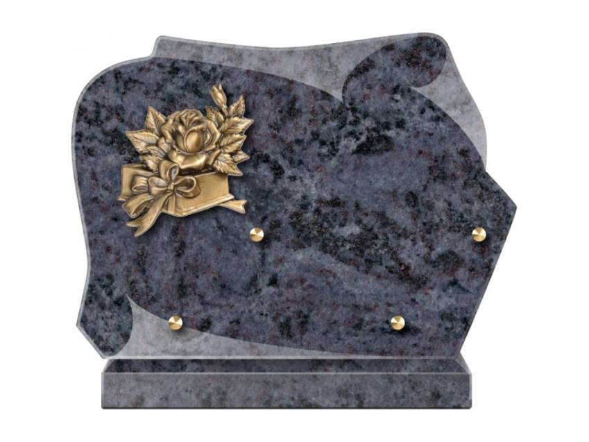 Handmade Granite Memorial Plaque