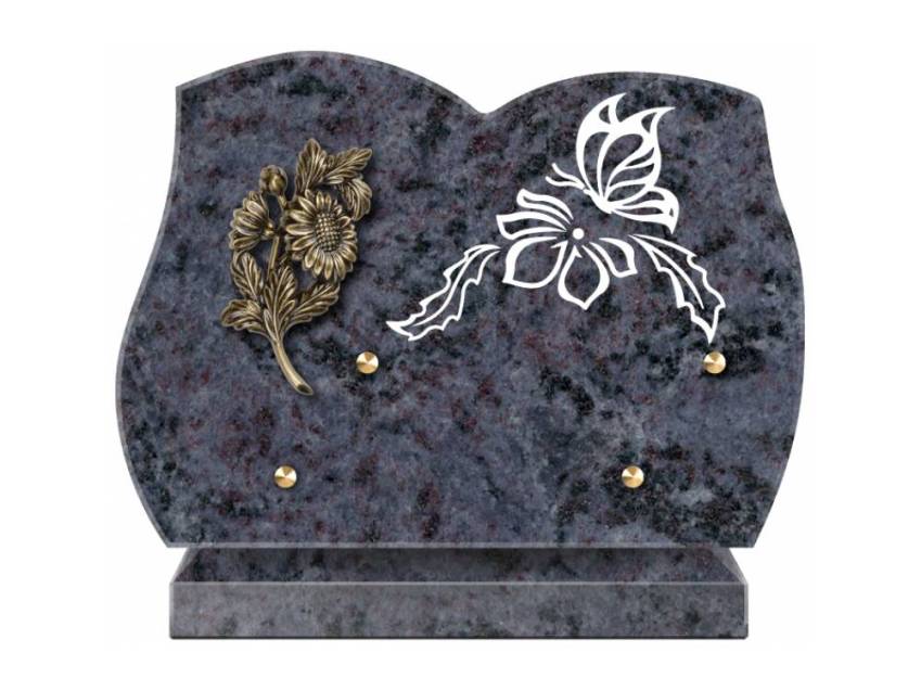 Handmade Granite Memorial Plaque