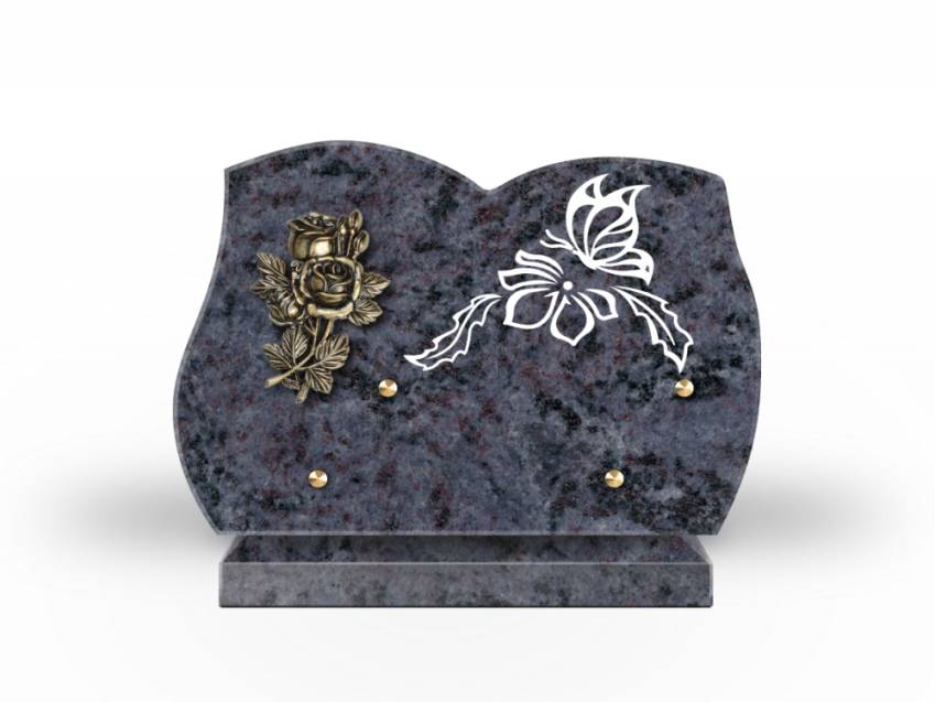 Handmade Granite Memorial Plaque