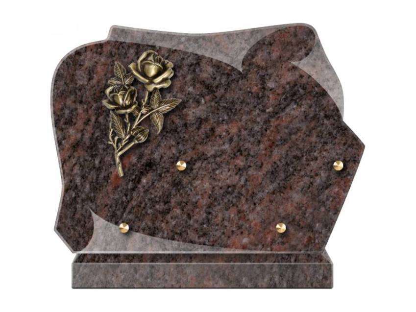 Handmade Granite Memorial Plaque