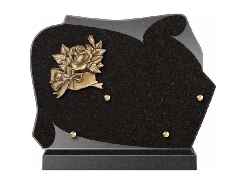 Handmade Granite Memorial Plaque