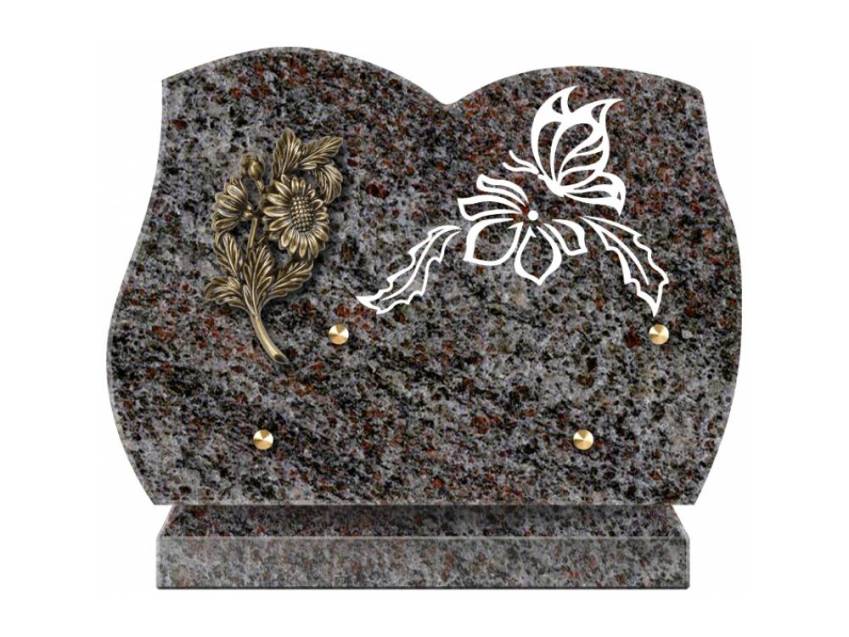 Handmade Granite Memorial Plaque