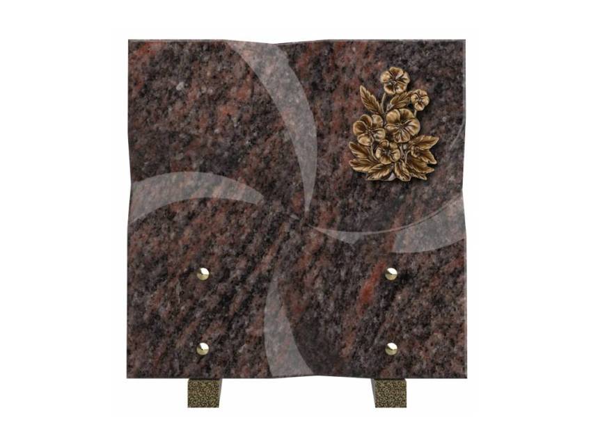 Plaque Granit Rectangle passion