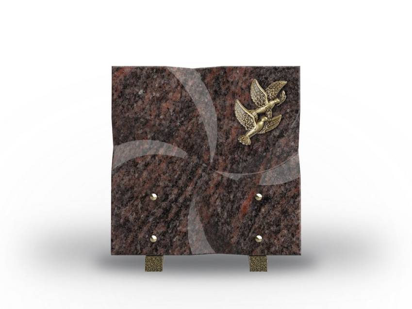 Plaque Granit Rectangle passion