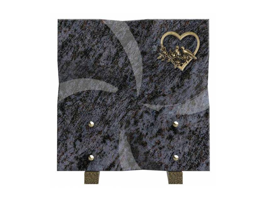 Plaque Granit Rectangle passion