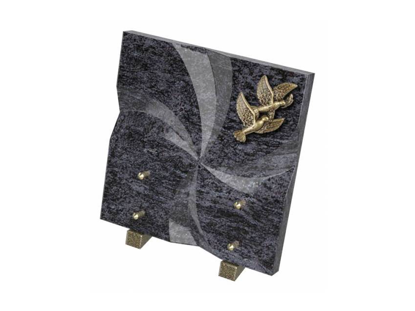 Plaque Granit Rectangle passion