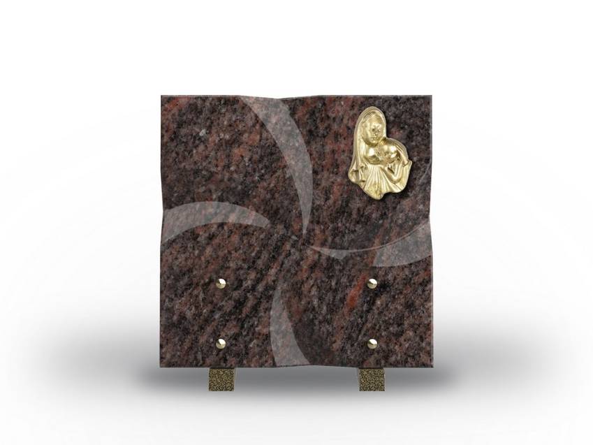 Plaque Granit Rectangle passion