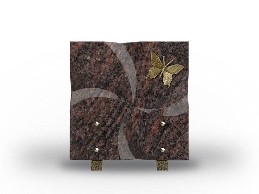 Plaque Granit Rectangle passion