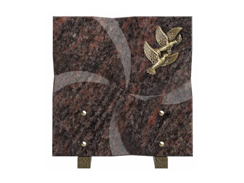 Plaque Granit Rectangle passion