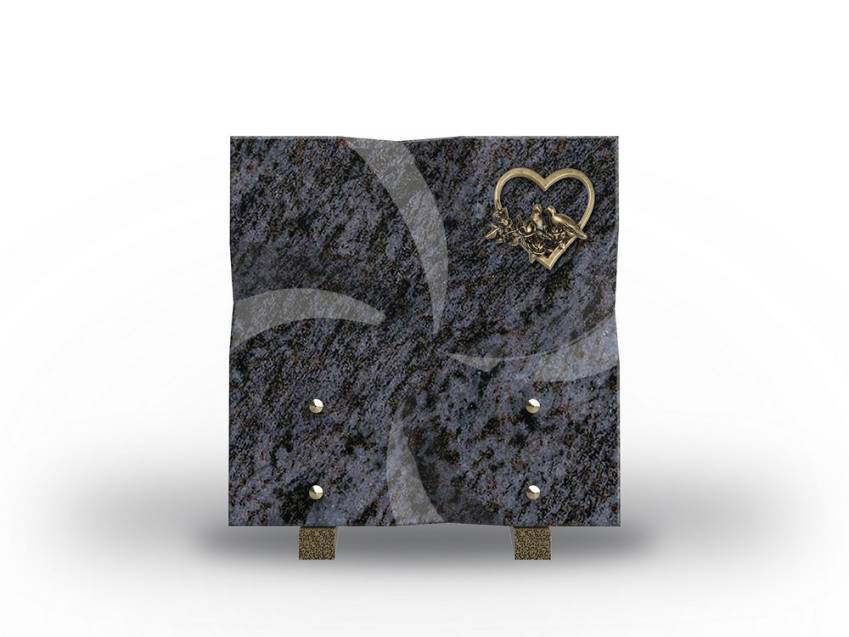 Plaque Granit Rectangle passion