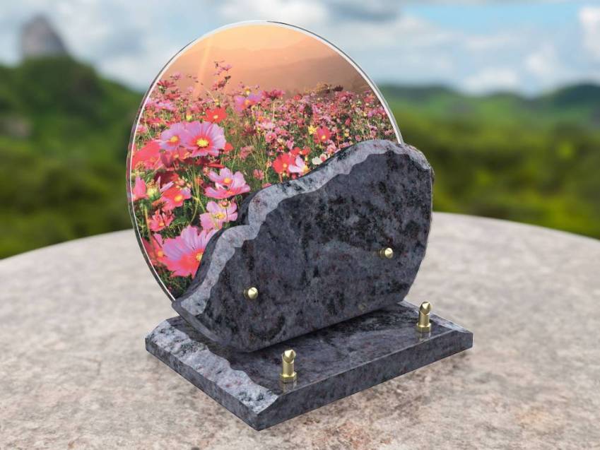 Creative Poetic Granite Plaque.