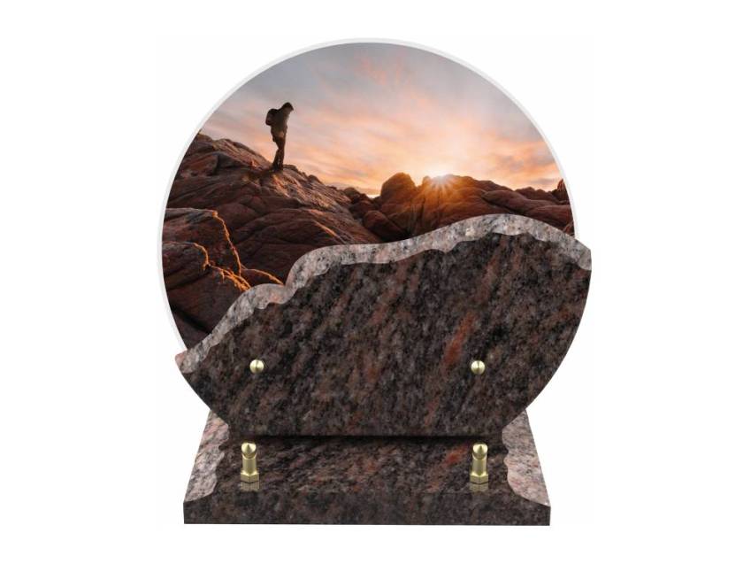 Creative Poetic Granite Plaque.