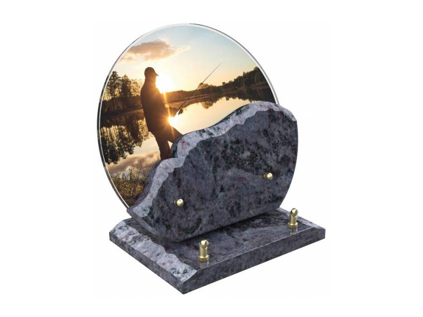 Creative Poetic Granite Plaque.