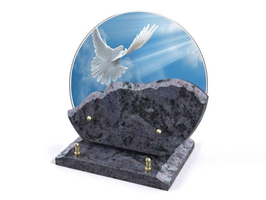 Creative Poetic Granite Plaque.