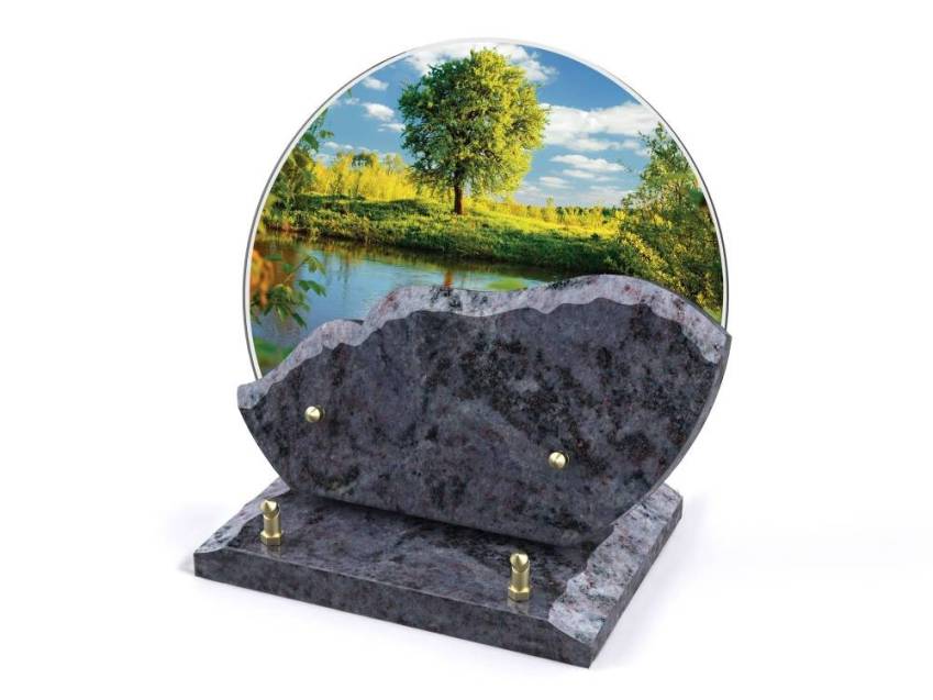 Creative Poetic Granite Plaque.