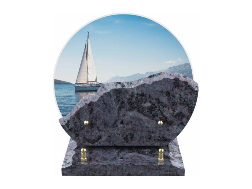 Creative Poetic Granite Plaque.