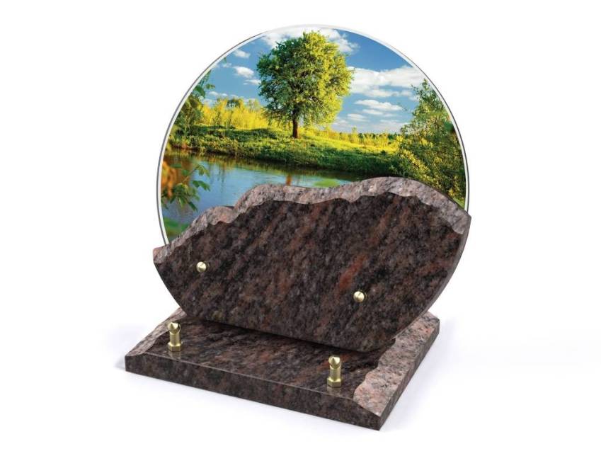 Creative Poetic Granite Plaque.