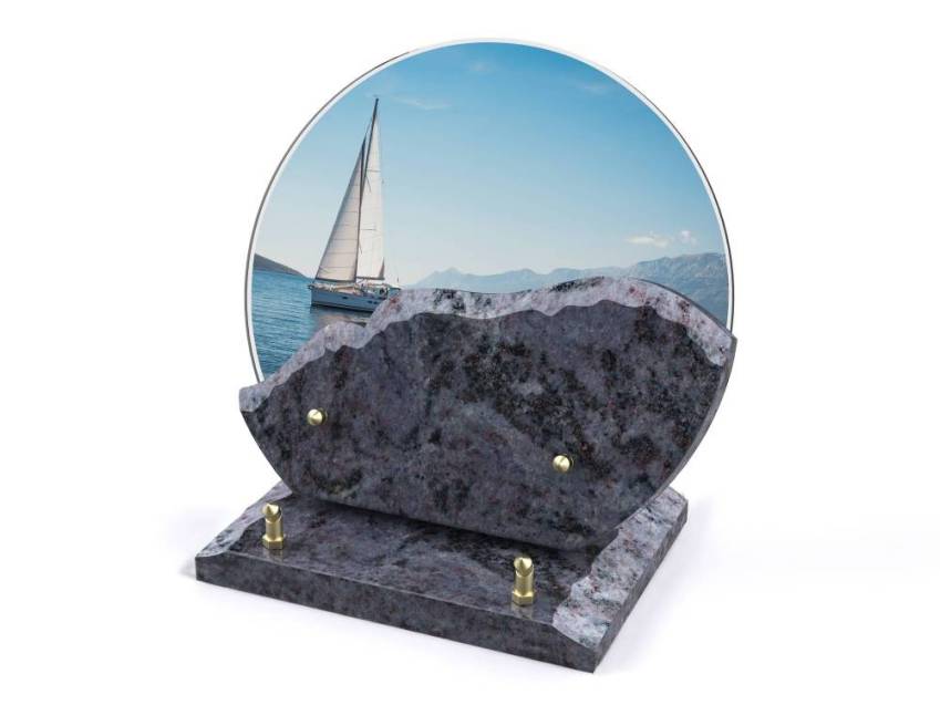 Creative Poetic Granite Plaque.