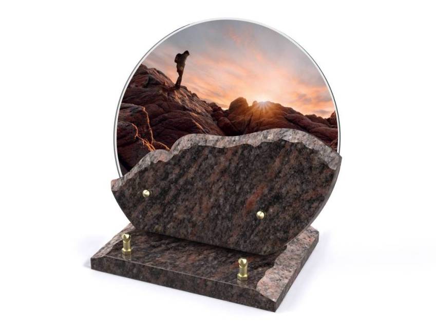 Creative Poetic Granite Plaque.