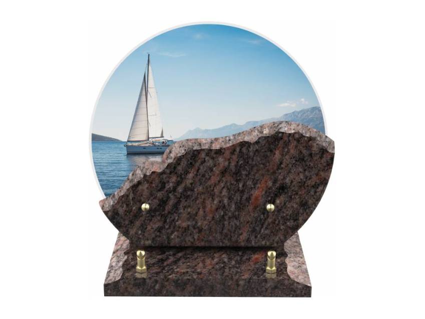 Creative Poetic Granite Plaque.