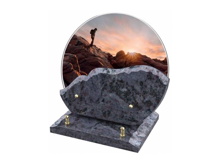 Creative Poetic Granite Plaque.