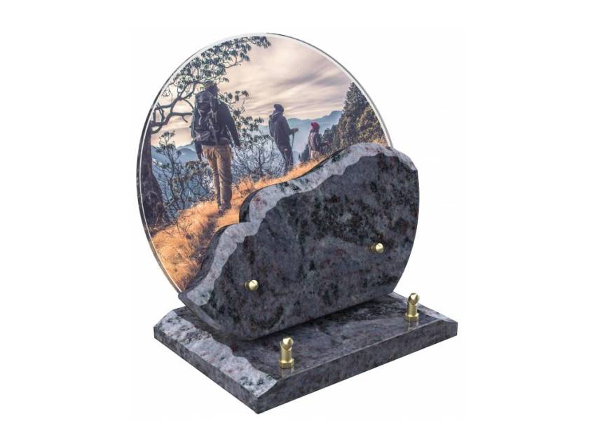 Creative Poetic Granite Plaque.