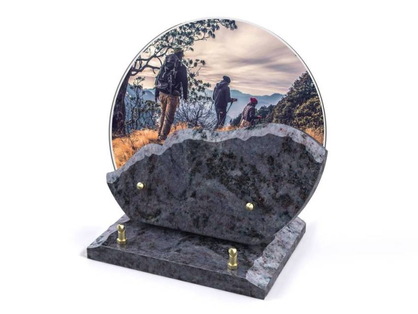 Creative Poetic Granite Plaque.