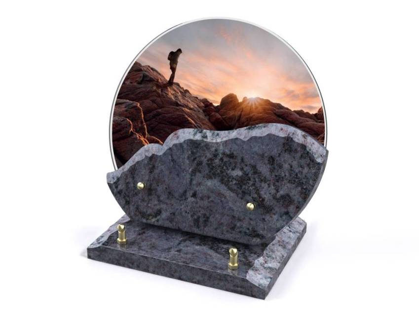 Creative Poetic Granite Plaque.