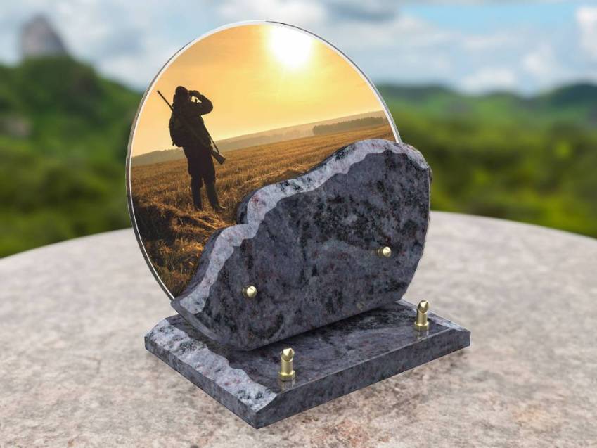 Creative Poetic Granite Plaque.