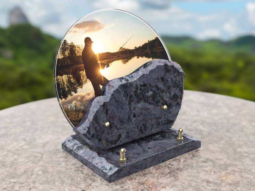 Creative Poetic Granite Plaque.