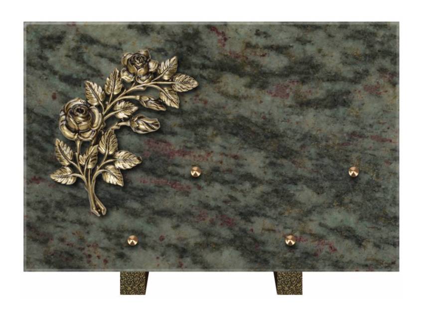 Ventira funeral plaque
