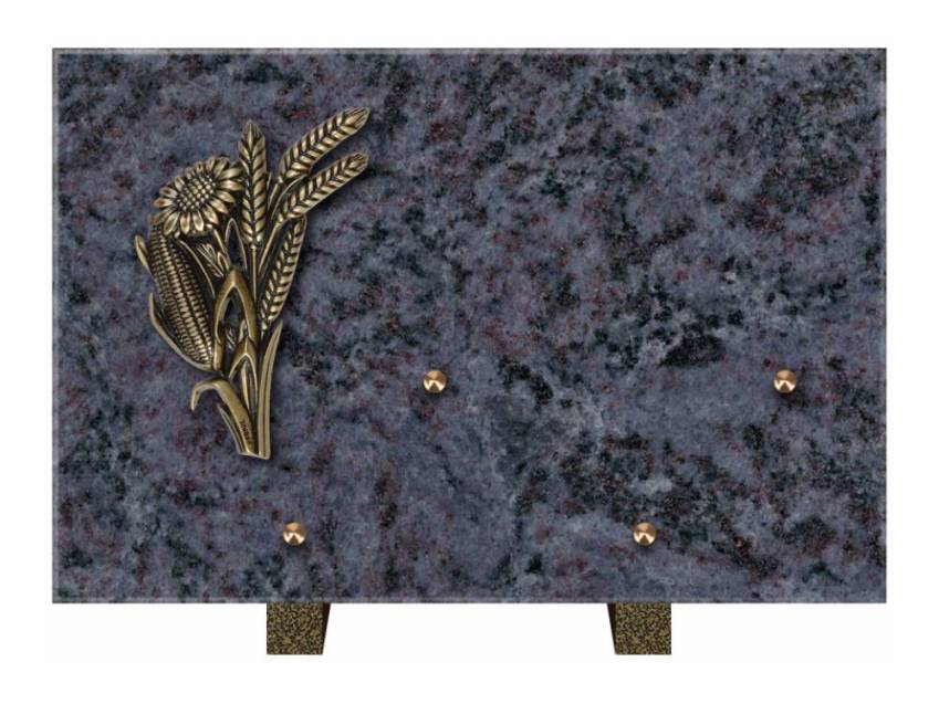 Ventira funeral plaque