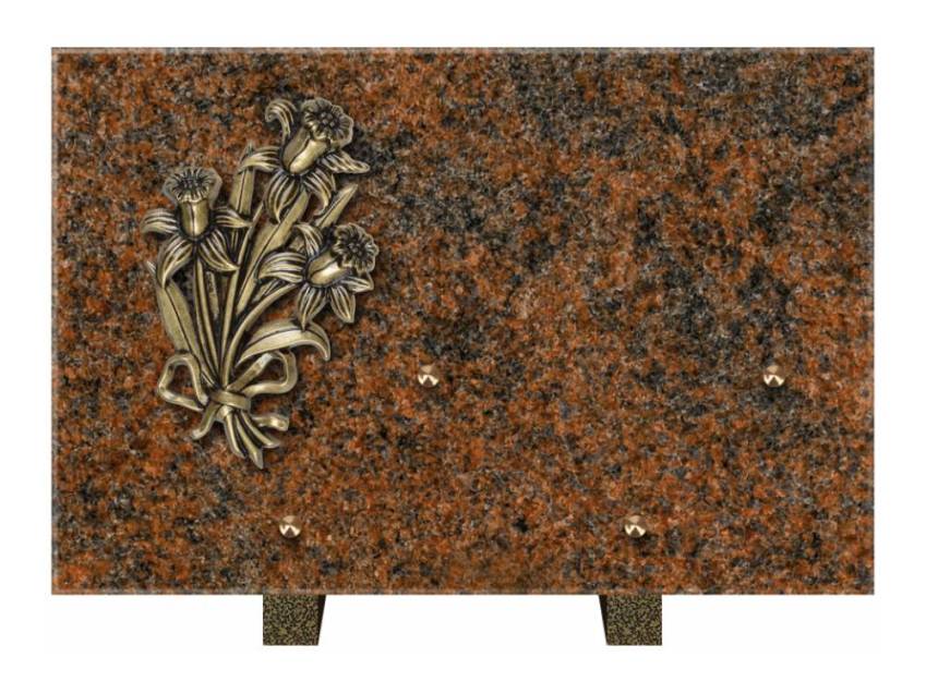 Ventira funeral plaque
