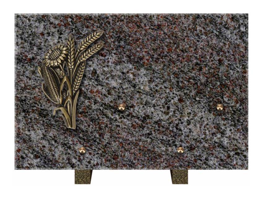 Ventira funeral plaque