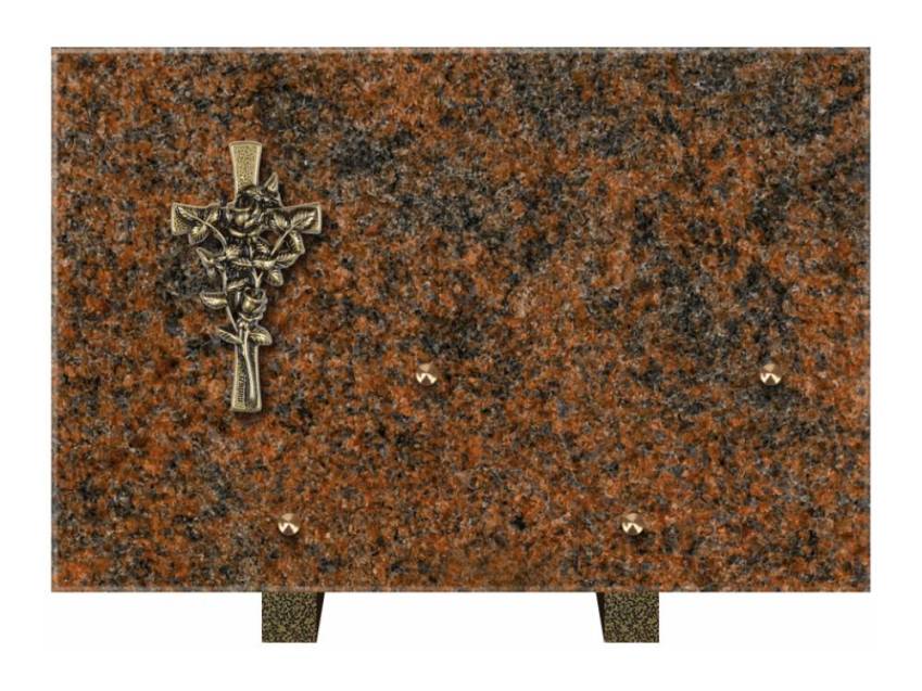 Ventira funeral plaque