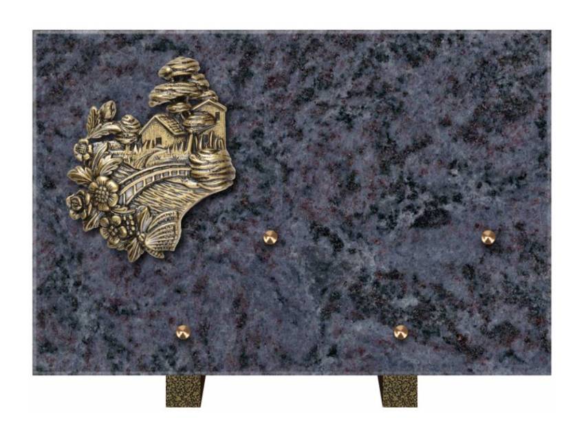 Ventira funeral plaque