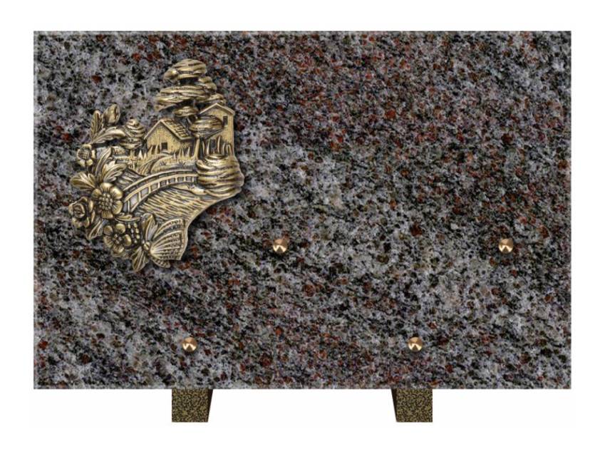 Ventira funeral plaque