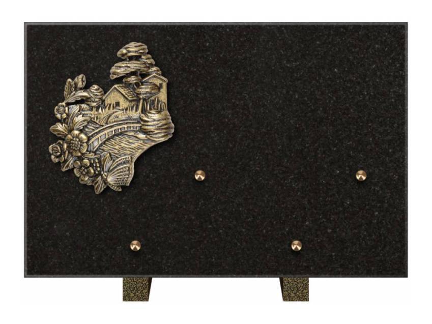 Ventira funeral plaque