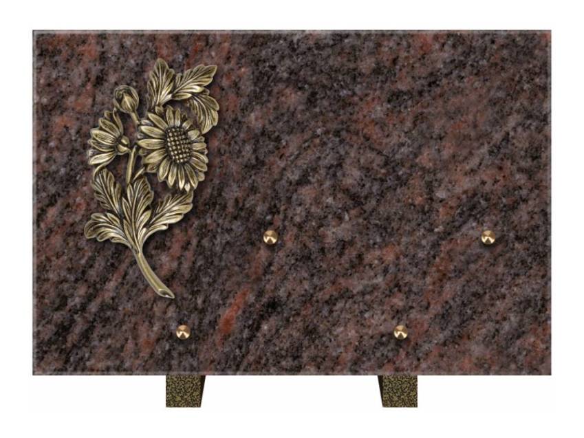 Ventira funeral plaque