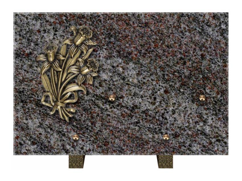 Ventira funeral plaque