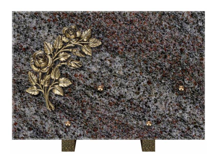 Ventira funeral plaque