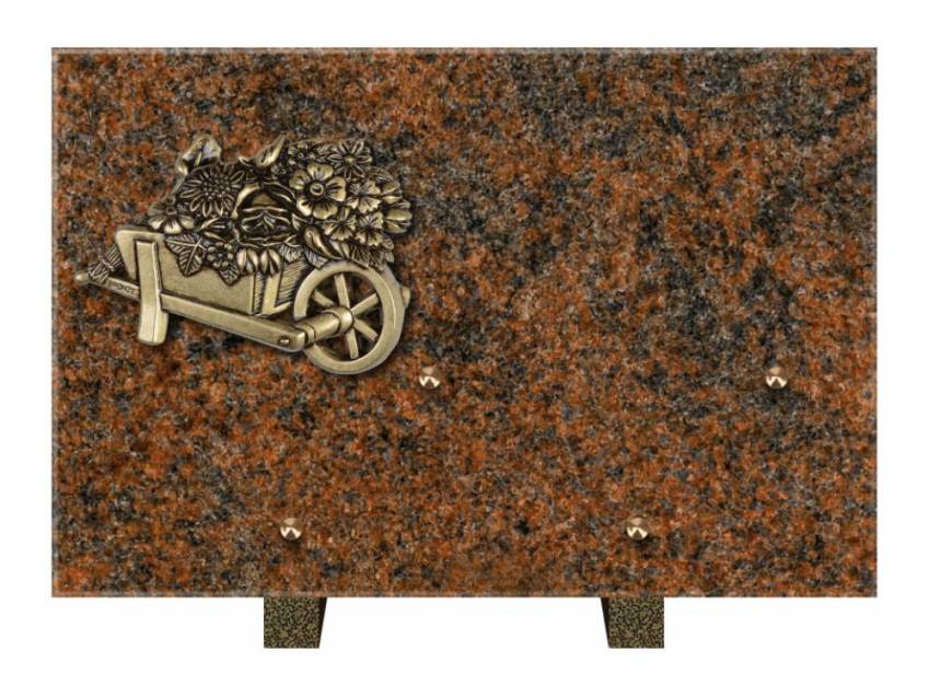 Ventira funeral plaque