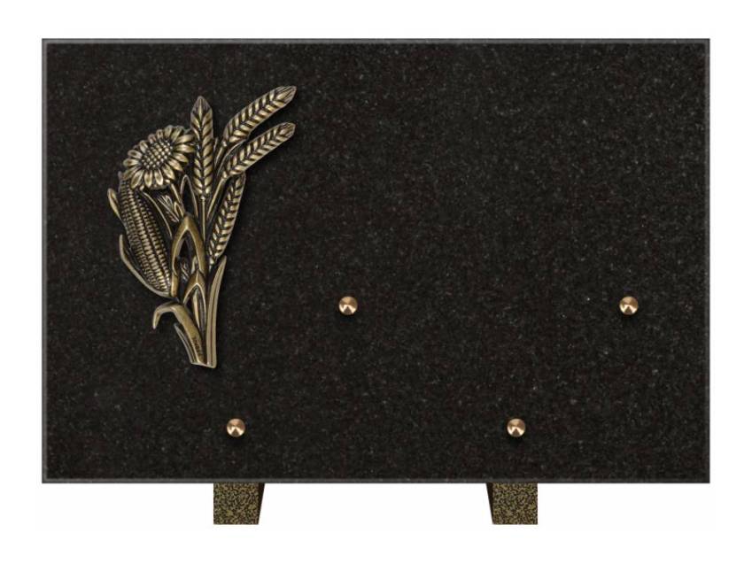 Ventira funeral plaque